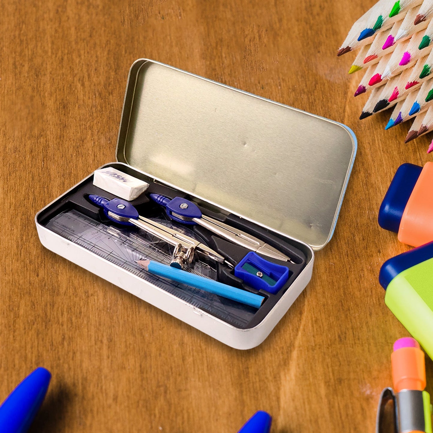 Yashu Complete Geometry Box Set with Compass