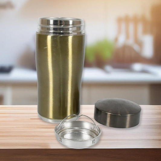 6779 Stainless Steel Sports Fridge Water Bottle Eco-friendly Leak-proof Water Bottle For Office Bottle Gym Bottle Home Kitchen Hiking Treking Bottle Travel Bottle 300 Ml Approx