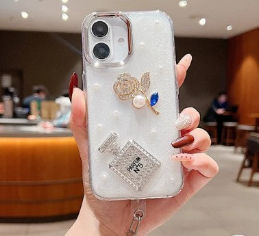 Transparent Rubber Gel TPU (Soft) Phone Case with Bracelet - OnePlus 13