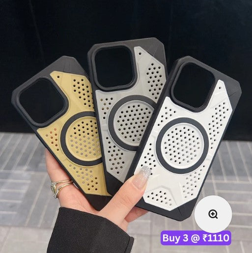 Heat Dissipation Hole Cooling Down Magsafe Phone Case - iPhone 14 pro