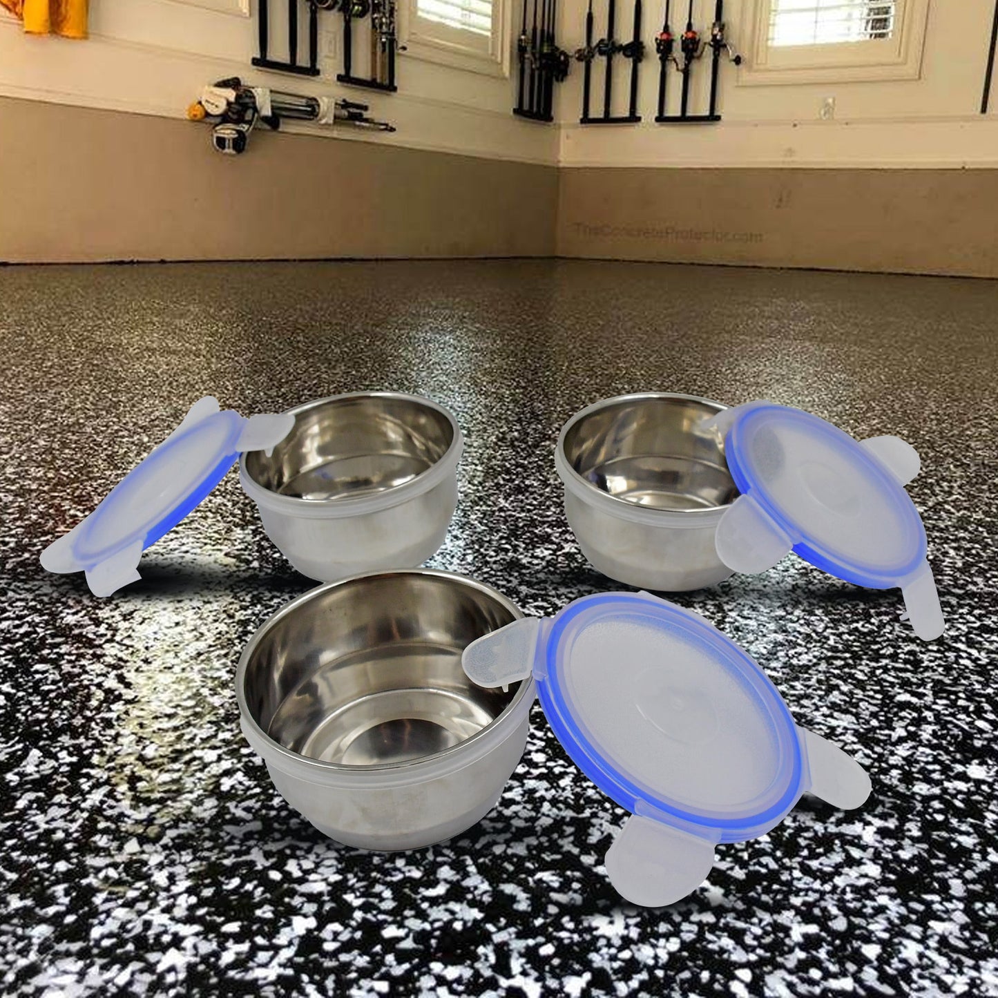 Airtight  Leak Proof Stainless Steel Container Multi Compartment Lunch Box Carry To All Type Lunch In Lunch Box  Premium Quality Lunch Box Ideal For Office  School Kids  Travelling Ideal (3 Different Lunch Box)