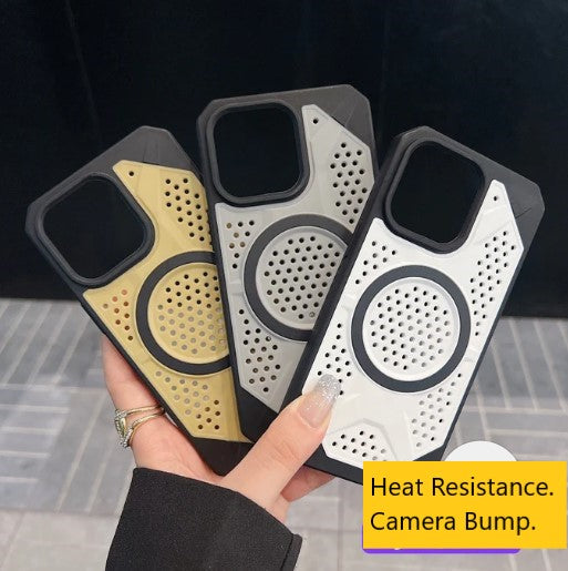 Heat Dissipation Hole Cooling Down Magsafe Phone Case - iPhone 14