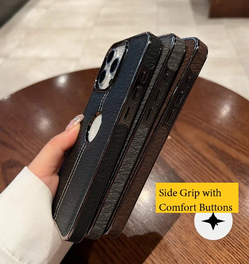 Leather Stich Logo design for 16 PLus