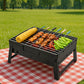 A Barbecue Grill used for making barbecue of types of food stuffs like vegetables, chicken meat etc.