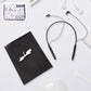 Bluetooth Wireless Neckband Earphones, 40H Playtime, IPX Water-Resistant, High Bass