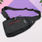 Waterproof Anti-Theft Crossbody Fanny Pack – (1 Pc, Black & Grey)