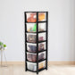 6-Layer Modular Plastic Drawer Storage Cabinet