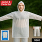 Full-Body Rain Suit – Jacket & Pants Set Fashion Portable Adult Rain Coat (1pc)