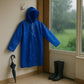 Large Durable Waterproof Hooded Raincoat For Men (1 Pc)