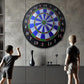 Magnetic Dart Board Game Set with 6 Soft-Tip Darts