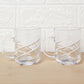 Glass Coffe & Tea Cup / Mug Enjoy Your Drink in Style, Water glass (6 pcs Set / 220 ML)