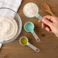 Measuring Cups Set 1/3 Cup (78 ml), 1/4 Cup (59 ml), 1/8 Cup (30 ml)