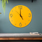 Modern Minimalist Wall Clock for Home & Office Décor (1 Pc)