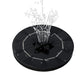 Fast Fountain by Pocket Hose - Solar-Powered - Instantly Adds a Water Feature Virtually Anywhere - 5 Spray Modes - No Installation or Batteries Required - Great for Bird Baths, Pools, Pond & More (1 Pc)