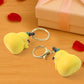 2-in-1 Cute Cartoon Couple Keychain