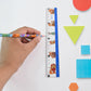 Cartoon Printed Plastic Ruler 20 cm (1 Pc)