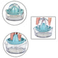Manual Drink Orange Lemon Citrus Lime Fruit Juice Juicer Squeezer, BPA Free, Press & Pourer With Lid Plastic Manual (1 Pc)