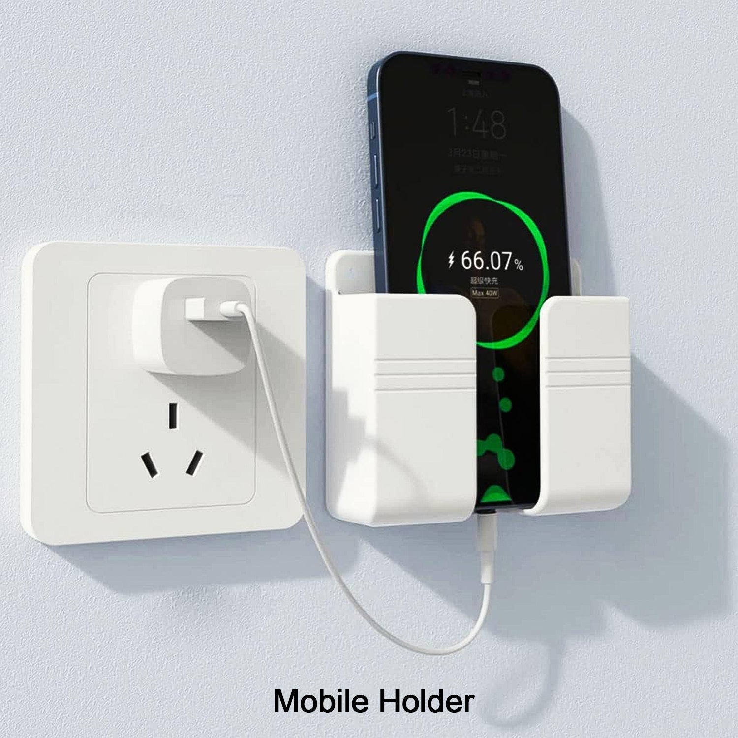 Self-Adhesive Phone Dock