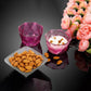 6pc Diamond shape ice cream bowl set