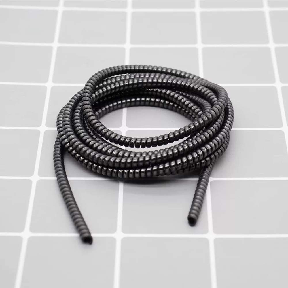 Metallic Cable Protector for Cords & Headphones (Spiral Wrap)