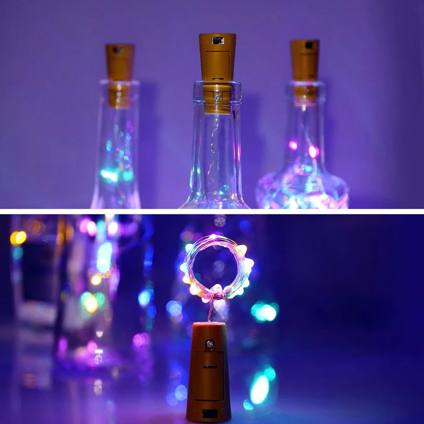 Cork Style Decorative Bottle Fairy Lights