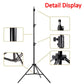 Metal display easel, easy to carry and set up for artists