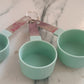 Measuring Cups Set 1/3 Cup (78 ml), 1/4 Cup (59 ml), 1/8 Cup (30 ml)