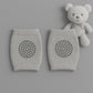 Cozy Light Grey Wool Leg Warmers for Kids