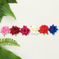 Colourful Flowing Flower Hair Pin (12 Pcs Set / Mix Color), Hair accessories