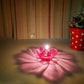 Magical Reflection Diya Set with 6 Attractive Design Cup Set Of 12 Pieces, Diwali