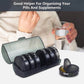 Weekly Pill Organizer 2 Times a Day Travel 7 Day Pill Box Twice a Day Daily Medicine Pill Case with Large Compartments