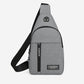 Waterproof Waist Bag, Shoulder Bags USB Charging Earphone Hook Sling Travel Bag (1 Pc / Mix Color)
