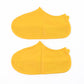 Non-Slip Yellow Reusable Silicone Shoe Cover for Boots