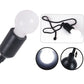 LED Pull Cord Light – Hanging Black LED Bulb (1 Pc)
