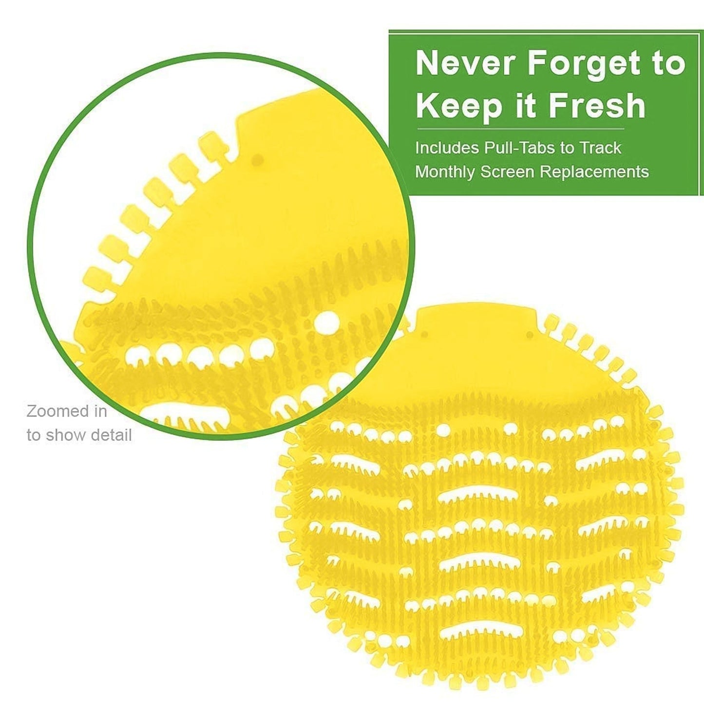 Anti-Splash Urinal Screen Mat