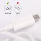 Sturdy micro USB cable for fast charging.