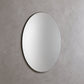 Modern Oval Frameless Mirror