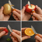 Wooden Handle and Stainless Steel Vegetable Peeler