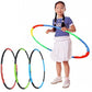 Hula hoop designed for fitness with multiple segments