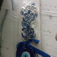 Decorative Double OM Symbol Evil Eye Hanging (1 Pc)