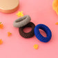 Tyre Shape Hair Rubber Bands Pack of 3 (Multicolour), Hair accessories