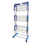 Foldable Stainless Steel Clothes Drying Stand Rack