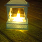 Acrylic Battery Operated Mini Square LED Lantern, Diwali (1Pc)