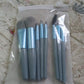 8-Piece Mini Makeup Brush Kit – Portable Premium Synthetic Set with Case (Mix Colors)