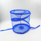 Cylindrical dirty clothes basket for home