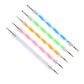 6020 Nail Art Point Pen And Set Used By Womens And Ladies For Their Fashion Purposes.
