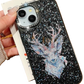 Cosmic Guardian Stardust Pattern Phone Case (white)