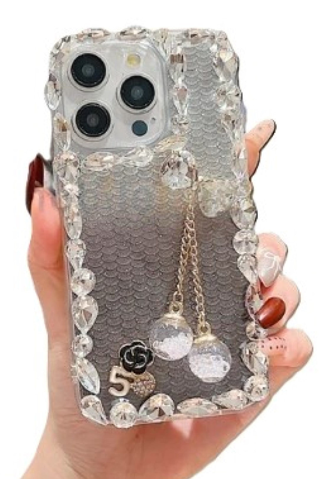 Crystal Diamond Handmade Transparent Phone Case