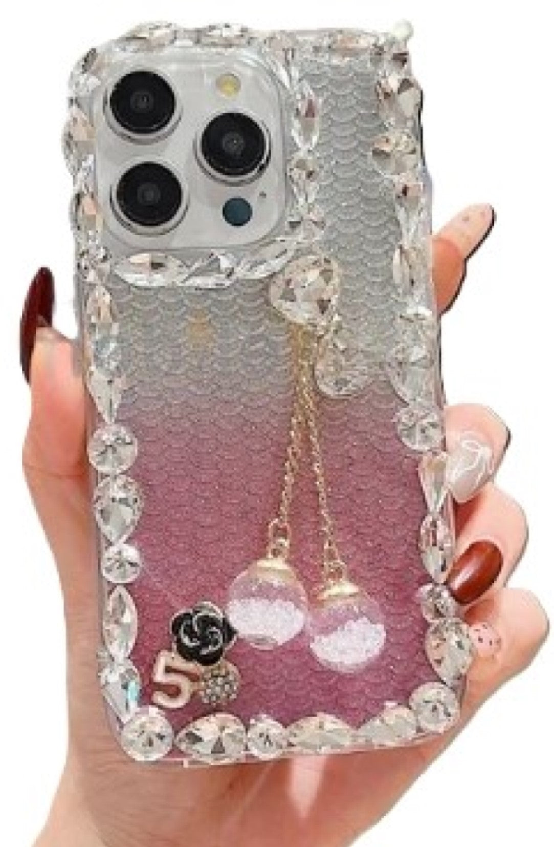 Crystal Diamond Handmade Transparent Phone Case
