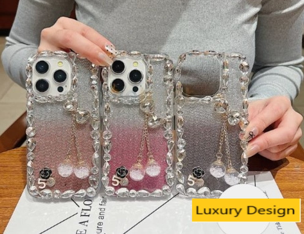 Crystal Diamond Handmade Transparent Phone Case